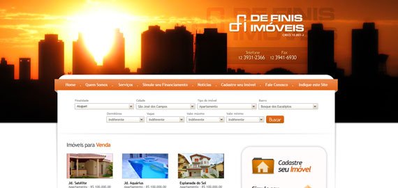De Finis Im�veis - Imobili�ria
