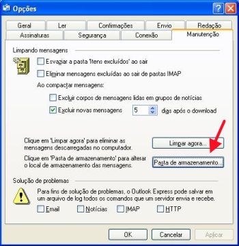 Como mover mensagens do Outlook Express para um novo PC 1 0.8.29
